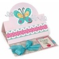 Sizzix Punching and embossing template Butterfly Triplits