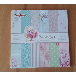 Karten und Scrapbooking Papier, Papier blöcke Blocco di carta, carta di design, 24 fogli, 15,2 x 15,2 cm, 170 g