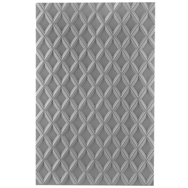 embossing Präge Folder 3D-embossingsfolder, ruiten, formaat ca. 13,97 x 21,60 cm.