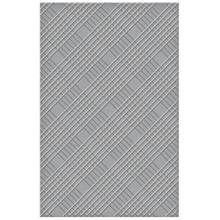 embossing Präge Folder Carpeta de grabado en relieve 3D, rombos, formato aprox. 5,50 x 8,50 pulgadas / 13,97 x 21,60 cm.