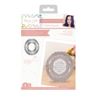 Crafter's Companion Matrice de découpe, motif : Vintage Lace Framess