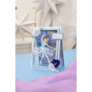 Crafter's Companion Cutting die set: Balerina, format approx. 6.9 x 13 cm
