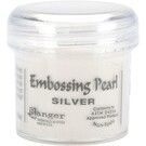 FARBE / STEMPELKISSEN Embossing Powder , Silver Pearl, Ranger, 28gr