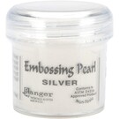 FARBE / STEMPELKISSEN Poudre à Embosser, Silver Pearl, Ranger, 28gr