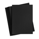 BASTELZUBEHÖR, WERKZEUG UND AUFBEWAHRUNG Kraft paper, 300gr, A4 in black, 20 sheets