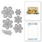 Spellbinders und Rayher Stanzschablone, zur Gestaltung von 3D Blumen