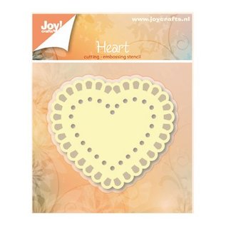 Joy!Crafts / Jeanine´s Art, Hobby Solutions Dies /  Punzonado y estampado en relieve plantillas: Corazón