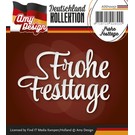 AMY DESIGN AMY DESIGN, Stanzschablonen: Frohe Festtage