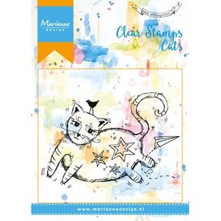 Marianne Design Transparent stamp: Cat