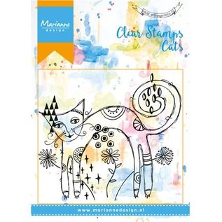 Marianne Design Transparent stempel: Cat