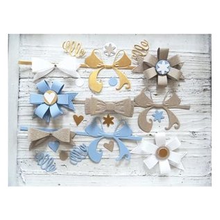 Marianne Design Ponsen en embossing sjabloon: Rosette