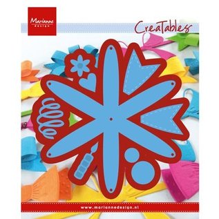 Marianne Design Punching and embossing template: Rosette