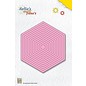 Nellie Snellen Punching and embossing templates: hexagon multiframe