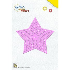 Nellie Snellen cutting dies: Multi Frame Star