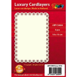 KARTEN und Zubehör / Cards Luxe kaart lay-outs, 3 stuks