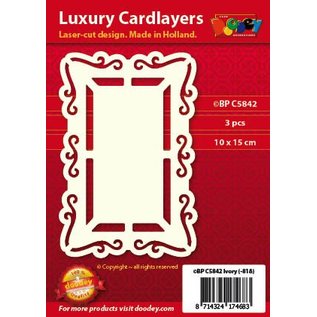 KARTEN und Zubehör / Cards Luxury card layouts, 3 pieces