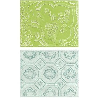 embossing Präge Folder Embossing mappen: Free Spirit Florals Set