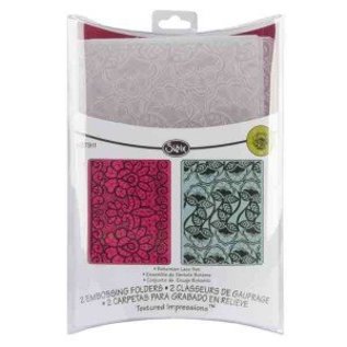 embossing Präge Folder Preging mapper: Bohemian Lace Set