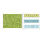 embossing Präge Folder Embossing mappen: Bohemian Botanicals Set