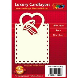 KARTEN und Zubehör / Cards Luksus-kort layout: sæt med 3
