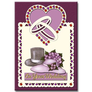 KARTEN und Zubehör / Cards Luxury card layout: set of 3