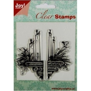Joy!Crafts / Jeanine´s Art, Hobby Solutions Dies /  Timbres Transparent: bougies décoration