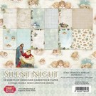 Designer Papier Scrapbooking: 30,5 x 30,5 cm Papier Designerblock: Silent Night