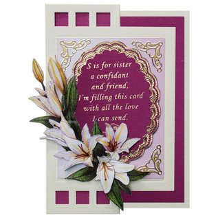 STICKER / AUTOCOLLANT Decorative frame with text in English