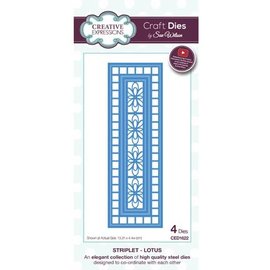 CREATIVE EXPRESSIONS und COUTURE CREATIONS Punching and embossing template: decorative frame