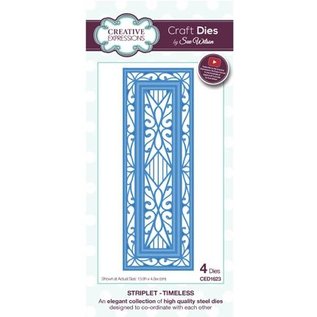 CREATIVE EXPRESSIONS und COUTURE CREATIONS Punching and embossing template: decorative frame