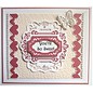 CREATIVE EXPRESSIONS und COUTURE CREATIONS cutting and embossing template: Romantic border