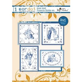 Bücher, Zeitschriften und CD / Magazines Hobby bok 8 broderimønstre: Delfsblue