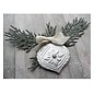 Marianne Design Punching and embossing template: Tiny's Pine tree branch