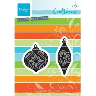 Marianne Design Punching and embossing template: Tiny's ornaments balls