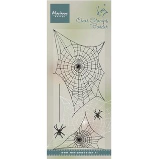 Marianne Design Transparent stempel: Spinnewebe