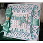 Spellbinders und Rayher Punching and embossing template: decorative frame rectangle