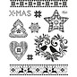 Stempel / Stamp: Transparent Tampons transparents : motifs de Noël