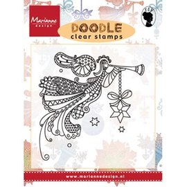 Marianne Design Transparent stempel: Doodle engel