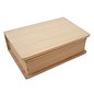 Objekten zum Dekorieren / objects for decorating ANGEBOT! Holz Dose in Buchform