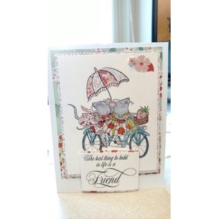 Penny Black Rubber stamp: Tandem