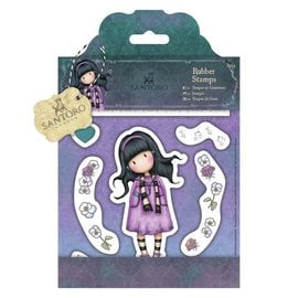 Gorjuss / Santoro Rubber Stamps - Santoro - Little Song