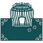 Die'sire Stamping and embossing stencil of Diesire, Elegant Birdcage