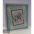 Die'sire Stamping and embossing stencil of Diesire, butterfly love