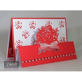 Die'sire Stamping and embossing stencil of Diesire, Beautiful Bouquet