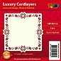 KARTEN und Zubehör / Cards Luxe kaart lay-outs, 3 stuks