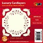 KARTEN und Zubehör / Cards Luxe kaart lay-outs, 3 stuks