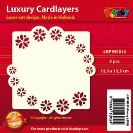 KARTEN und Zubehör / Cards Luxe kaart lay-outs, 3 stuks