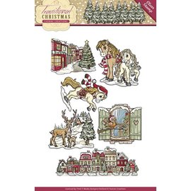 Yvonne Creations NEW Transparant stempel: Kerstmis