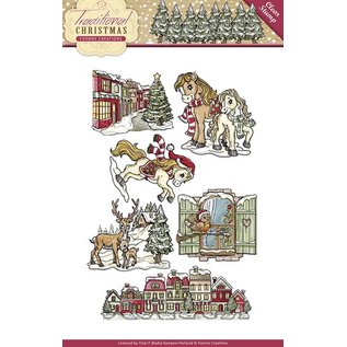 Yvonne Creations NEW Transparent stempel: Christmas