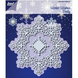 Joy!Crafts / Jeanine´s Art, Hobby Solutions Dies /  10% di taglio SCONTO muore: Inverno Wishes Doilie - unico disponibile!